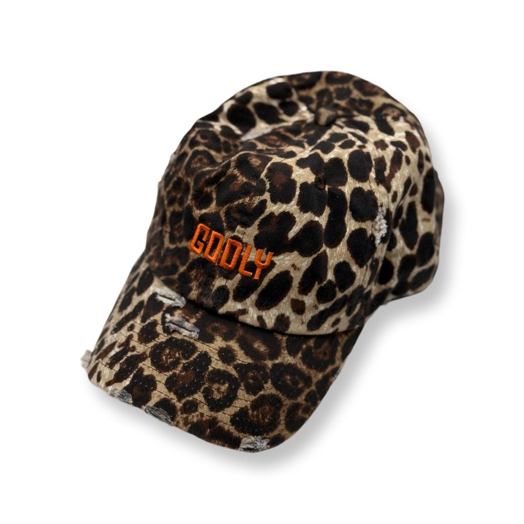 Godly Leopard Print Dad Hat