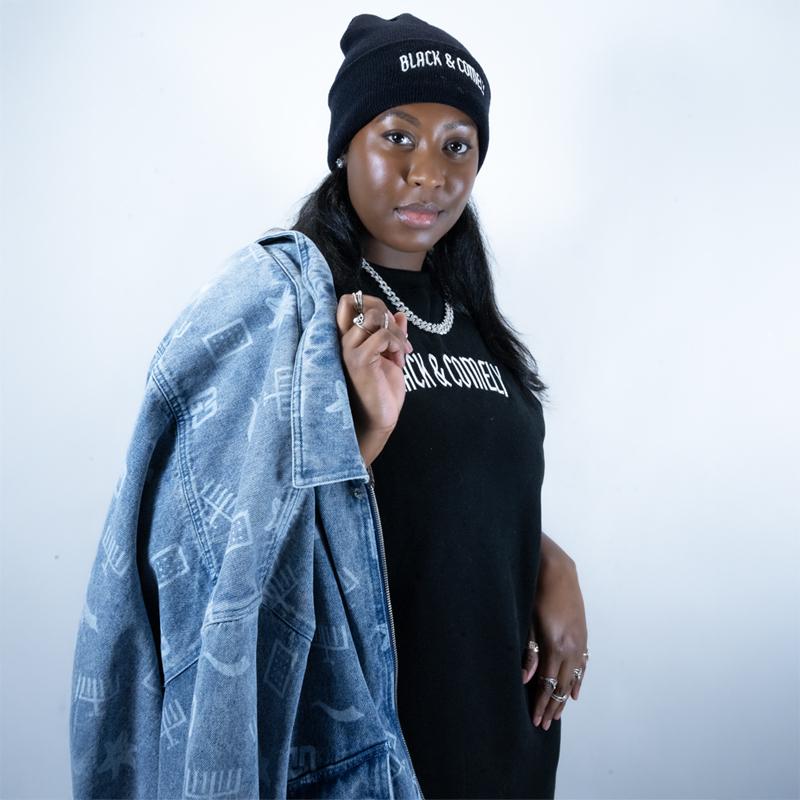 GC Pattern Denim Jacket